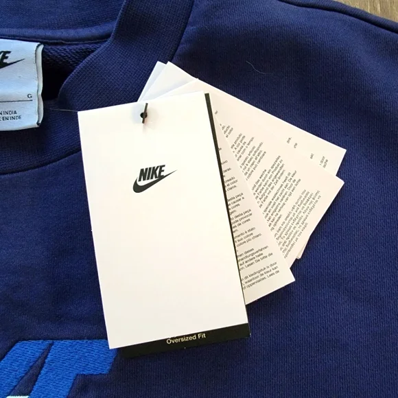 BRAND NEW Nike Air "London" Crew Fleece Men's Size Large - Picture 7 of 8